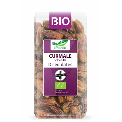 Curmale uscate fara samburi, bio, 400g, Bio Planet