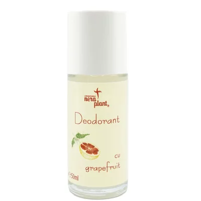 Deodorant natural cu grapefruit, 50ml, Laboratoarele Nera Plant
