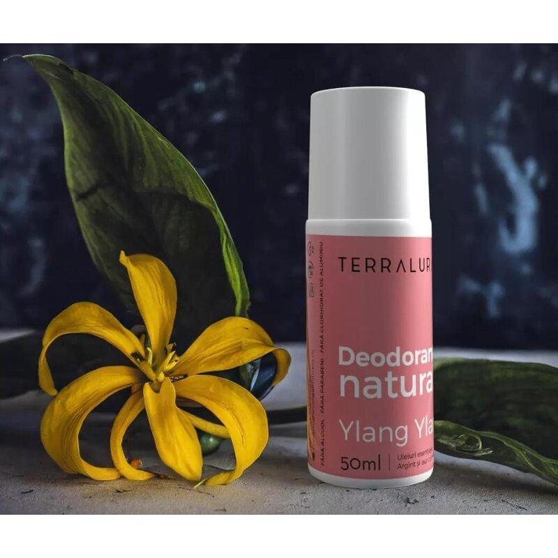 Deodorant Roll-on Natural Ylang-Ylang, 50ml, Terralura