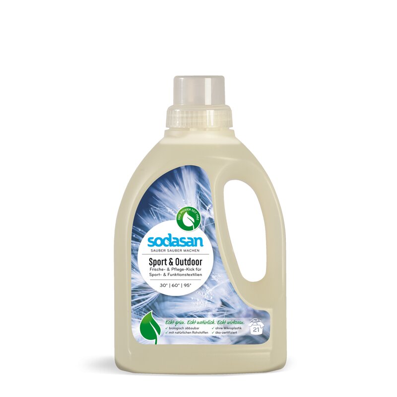 Detergent Bio Lichid ACTIV SPORT Pentru Echipament Sportiv 750 ml Sodasan