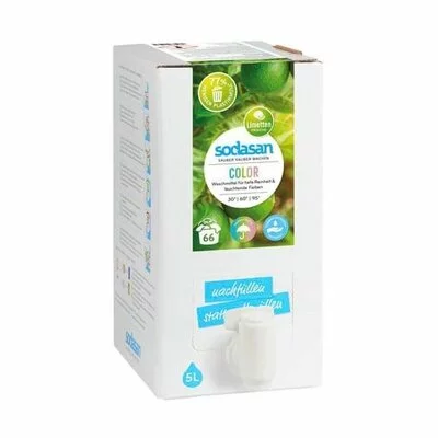 Detergent Bio Lichid Rufe Albe si Color, Lime 5 L Sodasan