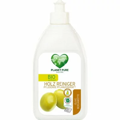 Detergent bio pentru lemn - masline si bergamota - 510ml Planet Pure PRET REDUS