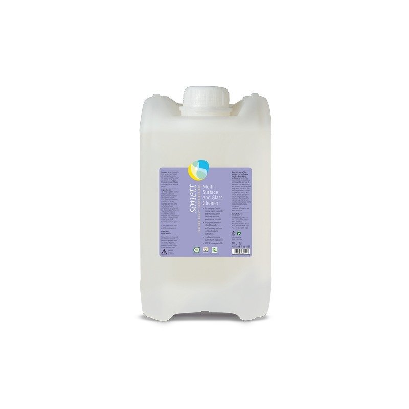 Detergent ecologic pt. sticla si alte suprafete 10L Sonett