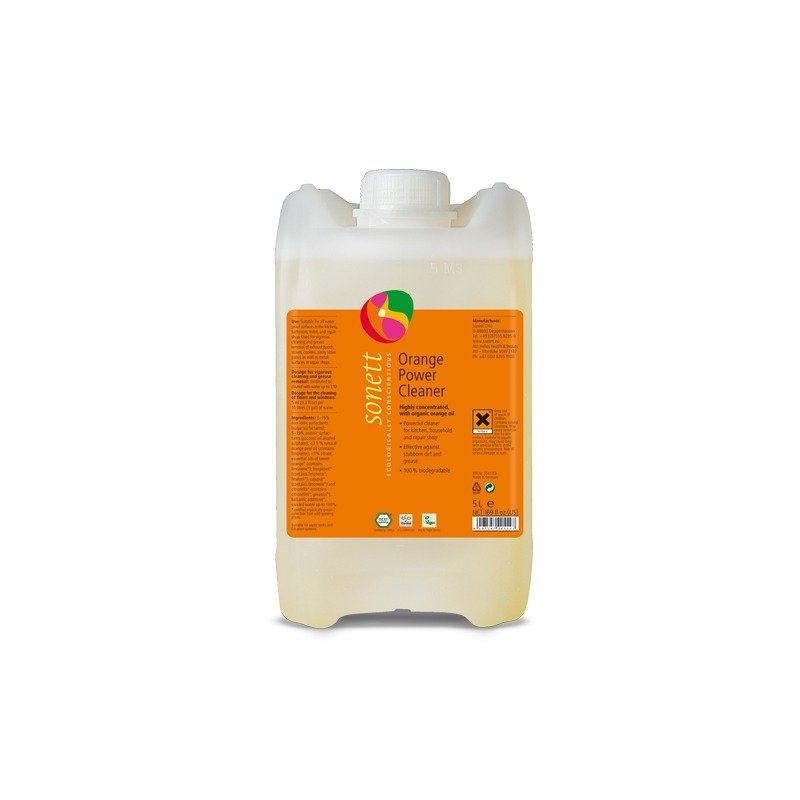 Detergent ecologic universal concentrat cu ulei de portocale 5L Sonett