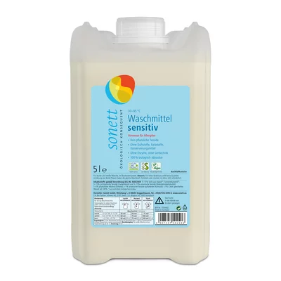 Detergent lichid pentru rufe sensitive ecologic 5l Sonett