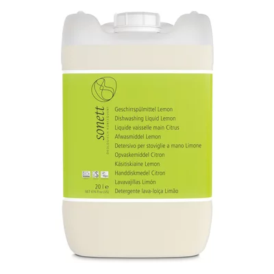 Detergent lichid pentru vase cu lamaie ecologic 20l Sonett