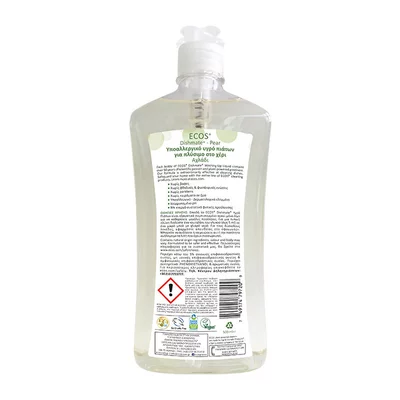 Detergent lichid pentru vase cu pere 500ml Ecos