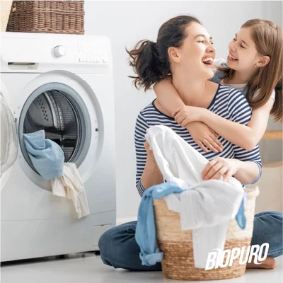 Detergent pentru rufe albe si colorate cu iris si orhidee hipoalergen ecologic 10l Biopuro