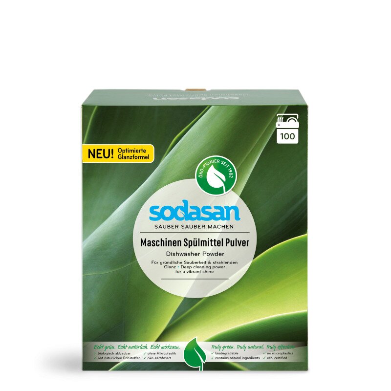 Detergent Praf Masina De Spalat Vase Bio 1.5KG Sodasan