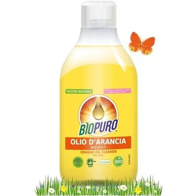Detergent universal hipoalergen concentrat cu ulei de portocale bio, 250ml, Biopuro