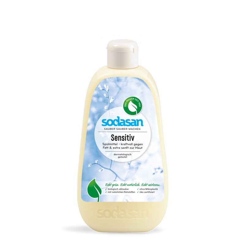 Detergent Vase Lichid Bio Sensitiv 500 ml Sodasan