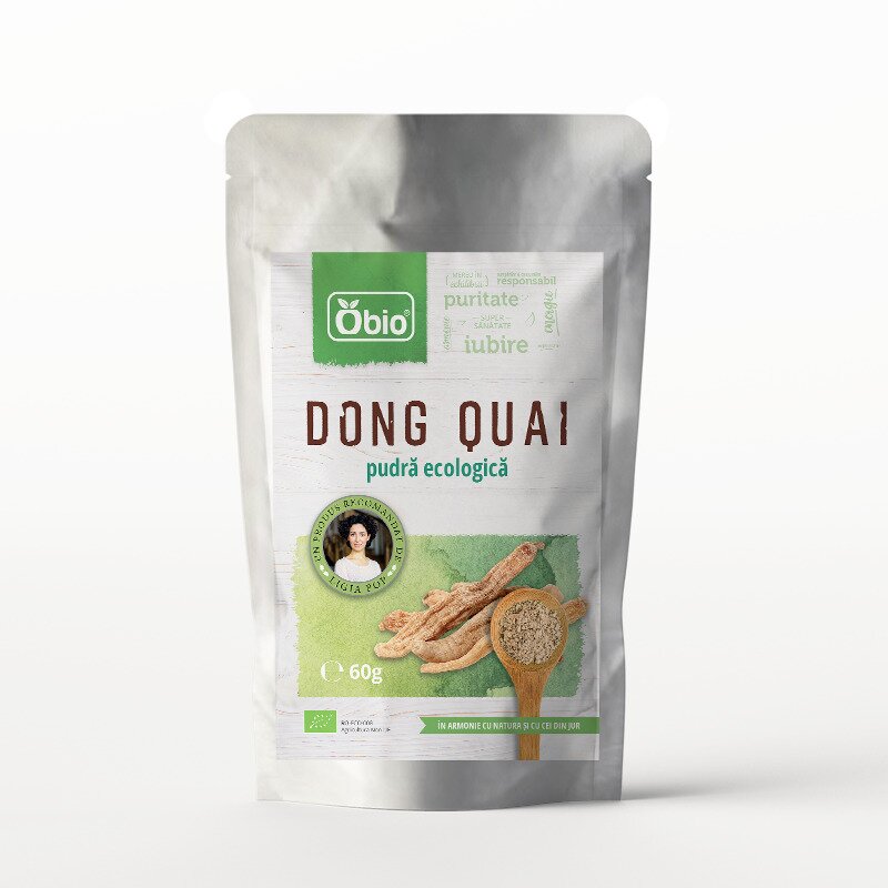 Dong Quai pudra bio, 60g, Obio