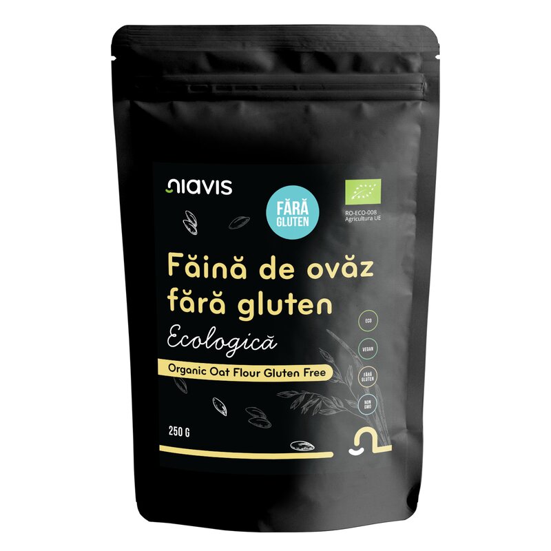 Faina de Ovaz fara Gluten Bio, 250g - NIAVIS