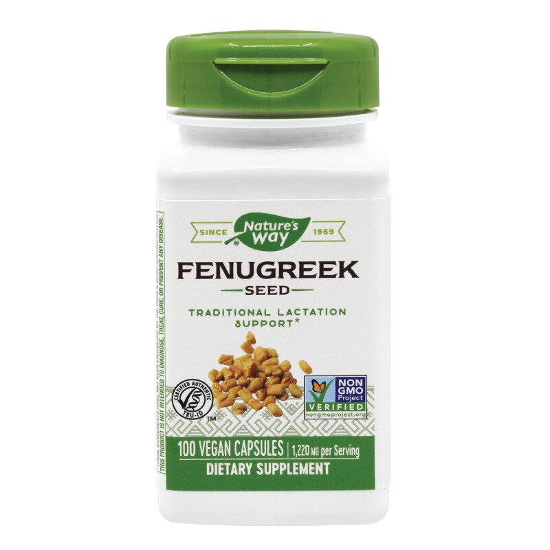 Fenugreek (Schinduf) 610mg, Nature\'s Way, 100 capsule, Secom