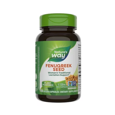 Fenugreek (Schinduf) 610mg, Nature's Way, 100 capsule, Secom