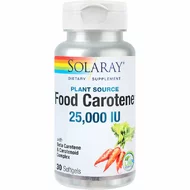Food Carotene™ 25000UI, Solaray, 30 capsule, Secom-picture
