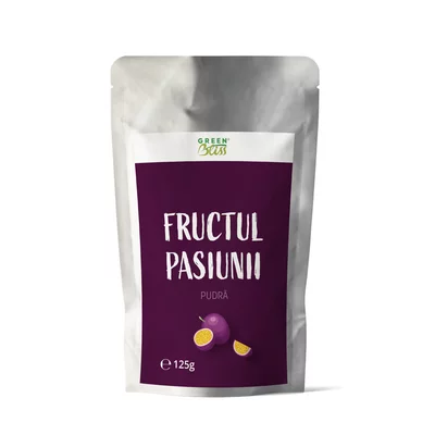 Fructul pasiunii pulbere, 125g, Green Bliss