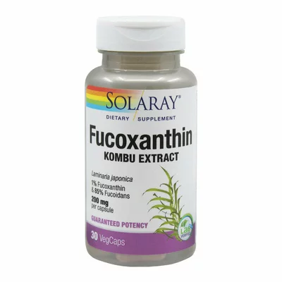 Fucoxanthin, Solaray, 30 capsule, Secom