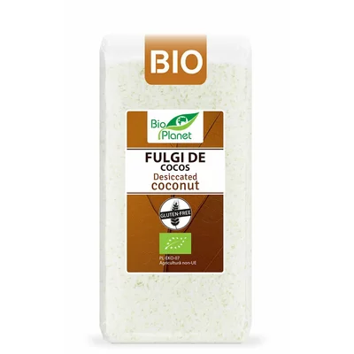 Fulgi de cocos, bio, 200g, Bio Planet