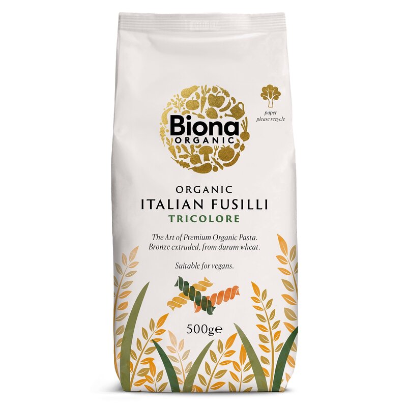 Fusilli tricolore bio 500g