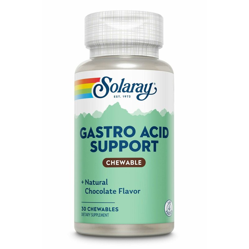 Gastro Acid Support, Solaray, 30 tablete, Secom