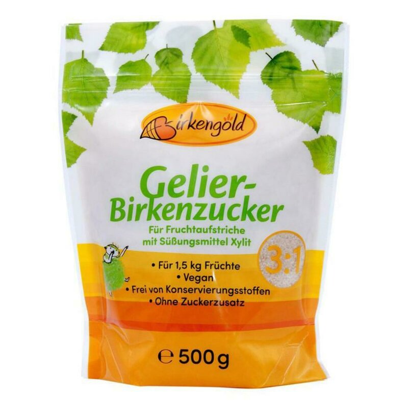 Gelifiant cu xylitol (zahar de mesteacan), 500g, Birkengold