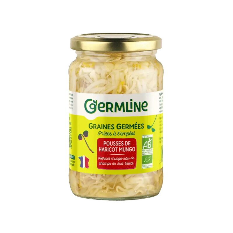 Germeni de fasole mung, bio, 330g, Germline