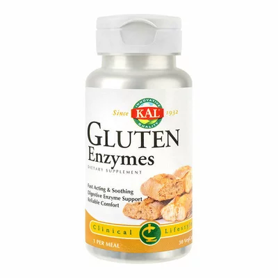 Gluten Enzymes, KAL, 30 capsule, Secom