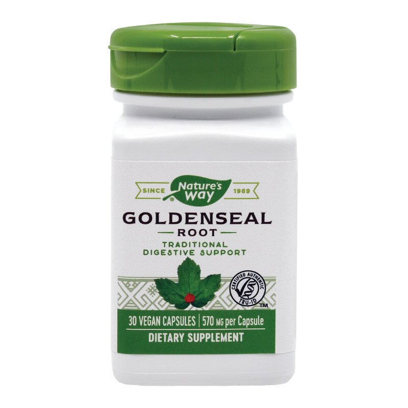 Goldenseal 570mg, Nature\'s Way, 30 capsule, Secom