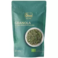 Granola cu orz verde si spirulina bio, 200g - Obio-picture
