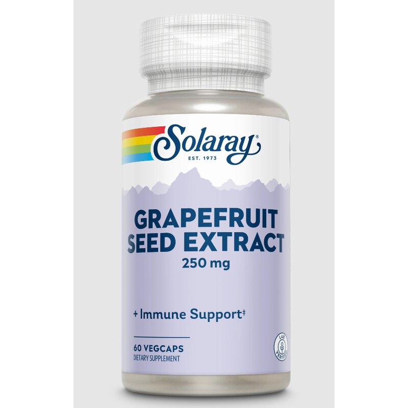 Grapefruit Seed Extract, Solaray, 60 capsule, Secom