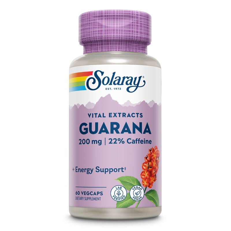 Guarana, Solaray, 60 capsule, Secom