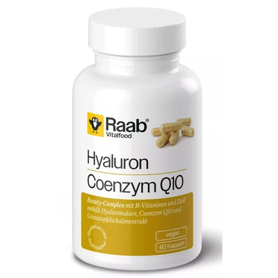 Acid hialuronic - Coenzima Q10 500mg 60 capsule 30g Raab