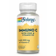 Immuno C plus Zinc and Vitamin D3, Solaray, 30 capsule, Secom-picture