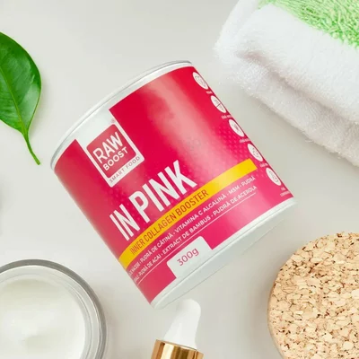 In Pink, Inner Collagen Booster, 300g, Rawboost