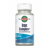 Iron Complex +, KAL, 30 tablete, Secom-picture