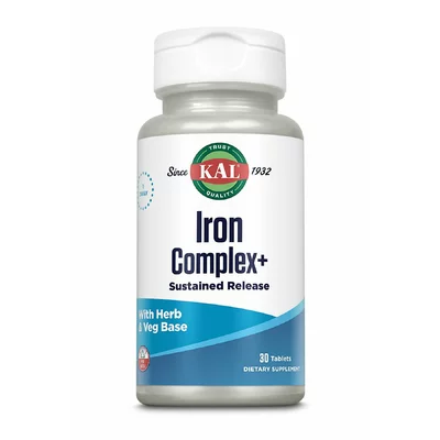 Iron Complex +, KAL, 30 tablete, Secom