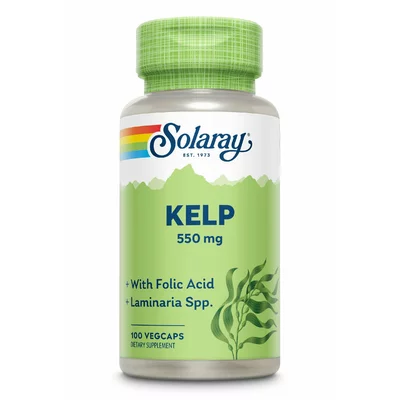 Kelp 550mg, Solaray, 100 capsule, Secom