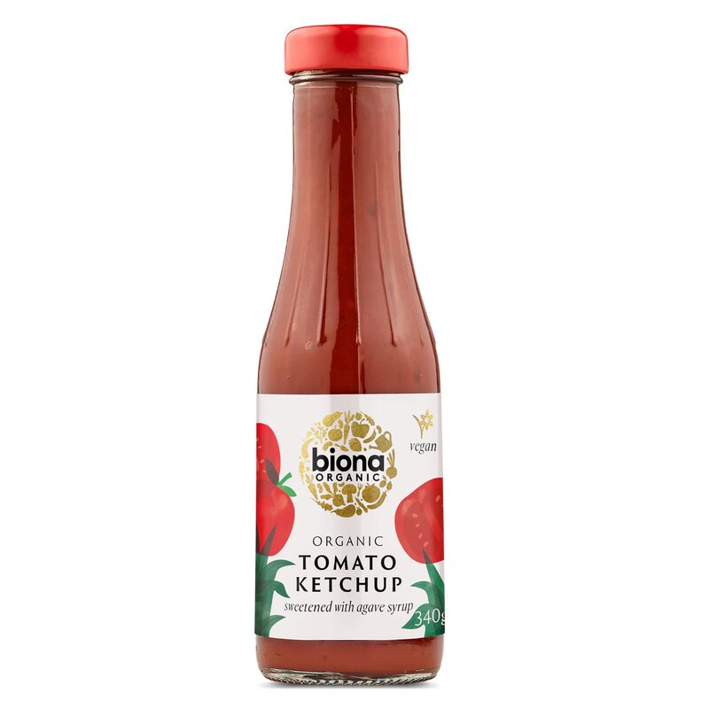 Ketchup cu sirop de agave eco, 340g, Biona