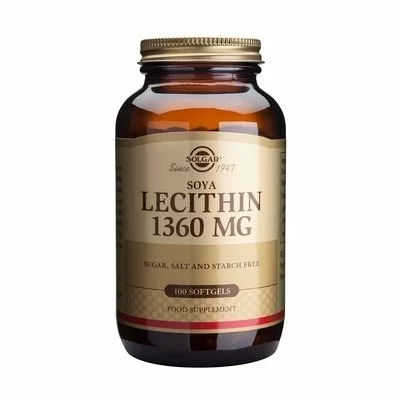Lecithin 1360mg 100cps (Lecitina din soia) SOLGAR