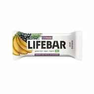 Lifebar baton cu acai si banane, raw, bio, 40g, Lifefood PRET REDUS