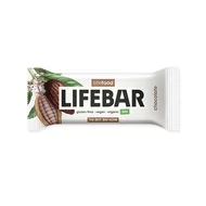 Lifebar baton cu ciocolata, raw, bio, 40g, Lifefood-picture