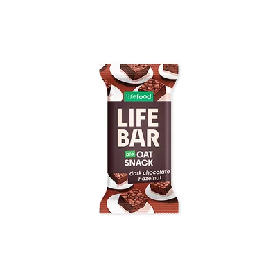 Lifebar baton de ovaz brownie fara gluten bio 40g PRET REDUS