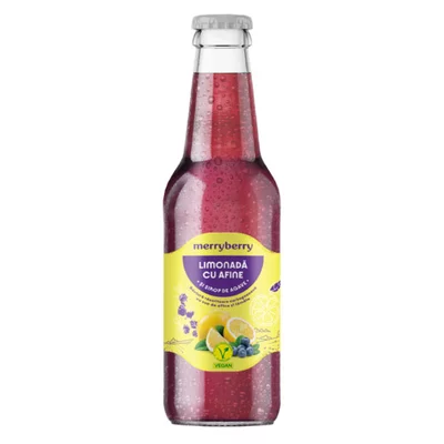 Limonada afine si sirop de agave, 200ml, MerryBerry