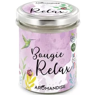 Lumanare parfumata naturala Relax, vegana, 150g Aromandise-picture