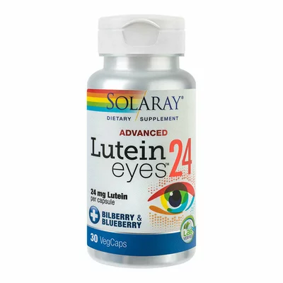 Lutein Eyes™ Advanced, Solaray, 30 capsule, Secom