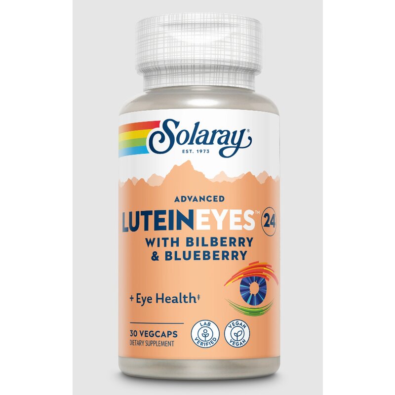 Lutein Eyes™ Advanced, Solaray, 30 capsule, Secom