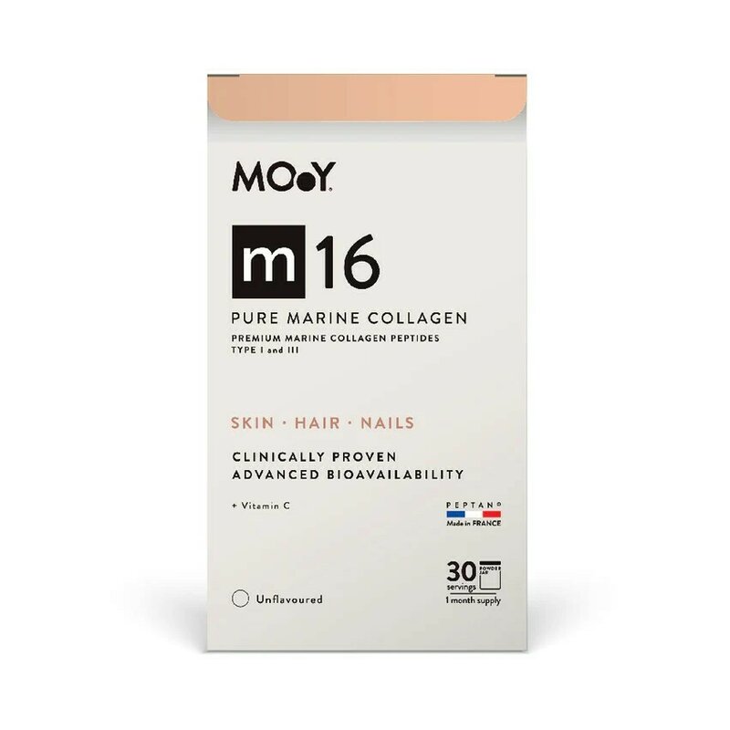 m16 Colagen hidrolizat marin premium, dovedit clinic, beauty, 10.000mg tip I si III, fara aroma, 30 portii, 303 g, natural, Molecules of Youth