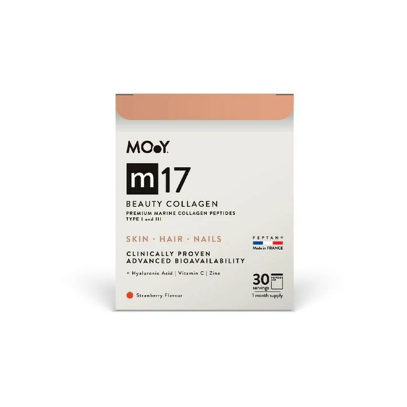 m17 Colagen hidrolizat marin premium, dovedit clinic, beauty, 6.000mg tip I si III, aroma capsuni, 30 portii, 210 g, natural, Molecules of Youth