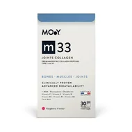 m33 Colagen hidrolizat bovin premium, dovedit clinic, articulatii, 7.000mg tip I si III, aroma zmeura, 30 portii, 390 g, natural, Molecules of Youth-picture